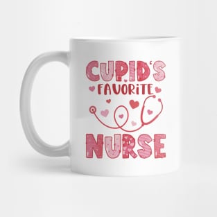 Cupid's Favorite Nurse Valentine's Day Mug